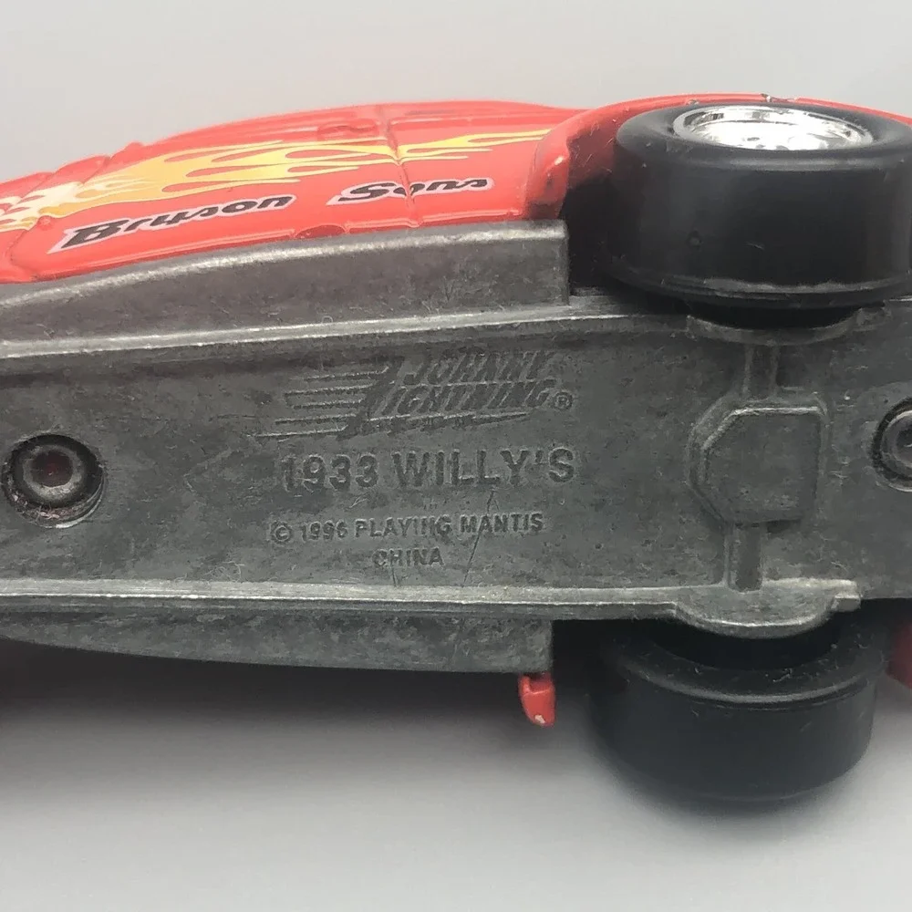 Johnny Lightning 1933 '33 Willys Gasser Car Bryson & Sons Red Diecast 1/64 Scale